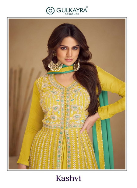 Kashvi By Gulkayra Real Chinon Readymade Suits Wholsale Price in Surat